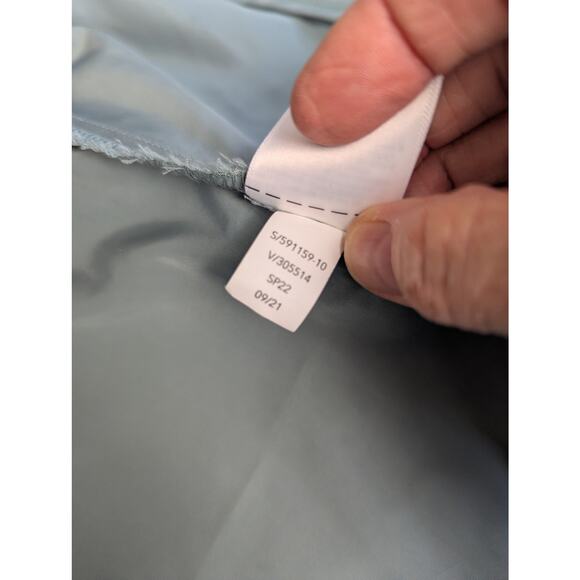 ATHLETA Drip Drop Jacket Minimalistic Grey Lightweight Gray/Green S Small - Picture 15 of 16